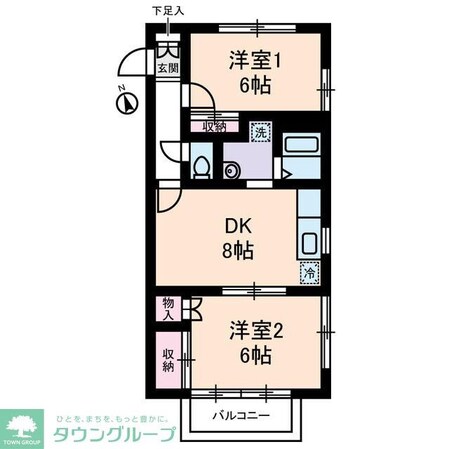 エステートピアKの物件間取画像